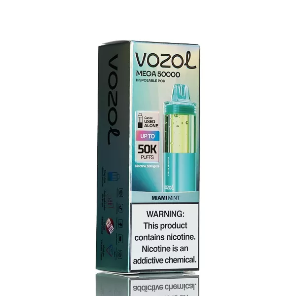 Vozol MEGA 50K 50000 Puffs Disposable Pod - 18mL - Watermelon Razz - Image 3
