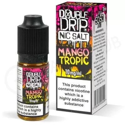 Mango Tropic Nic Salt E-Liquid by Double Drip - Ecigpremium