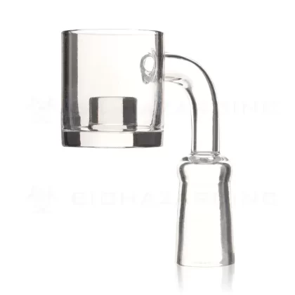 Banger | Quartz Flat Bucket w/ Core | 14mm – Female - Ejuicewarehouse