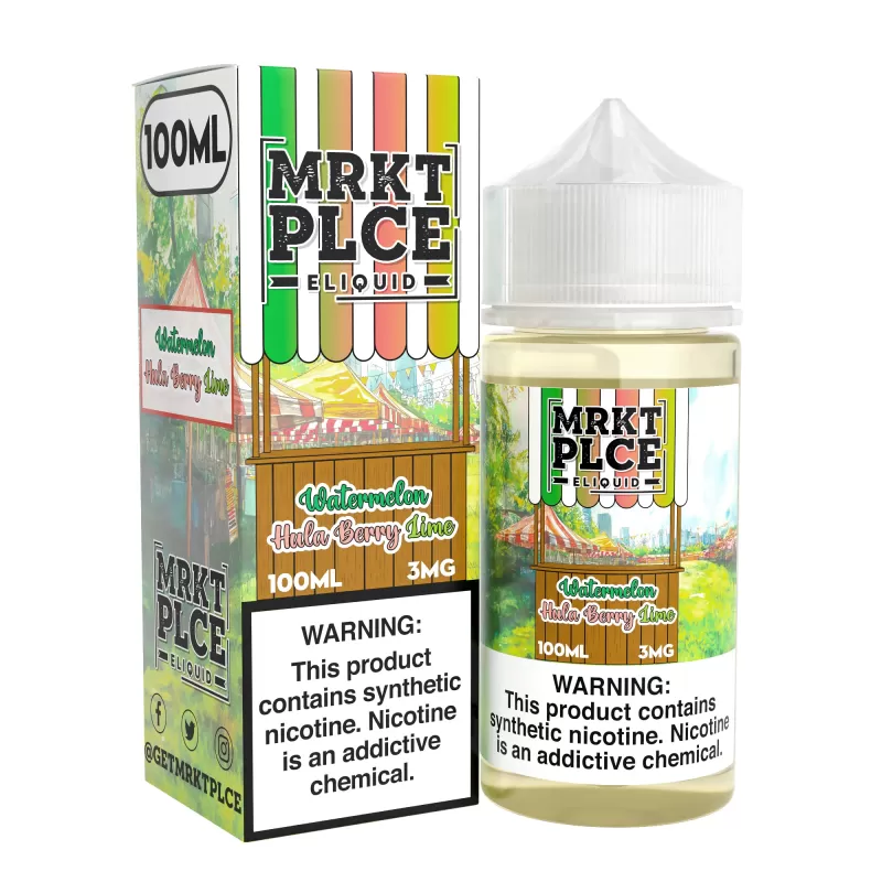 MRKTPLCE - Watermelon Hula Berry Lime - 100ML E-Liquid - 3MG