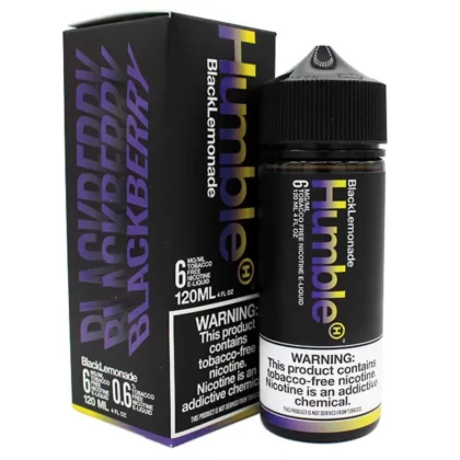 Humble Black Lemonade 120ml Tobacco Free Nicotine E-Juice - Ecigmafia