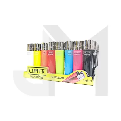 40 Clipper CP11R Classic Large Flint Solid Branded Lighters – CL1C112UKH