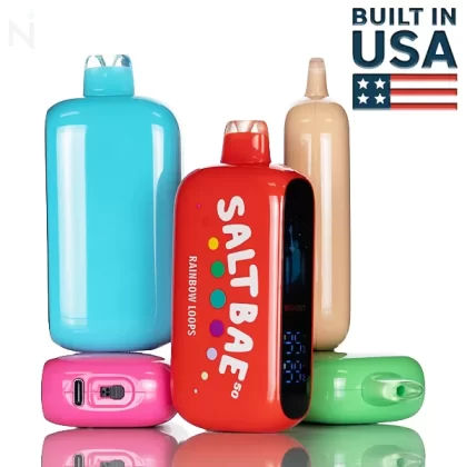 Salt Bae 50 40K 40,000 Puffs Disposable Vape - 17mL - Blue Rizz