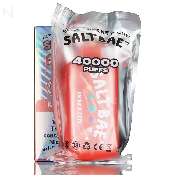 Salt Bae 50 40K 40,000 Puffs Disposable Vape - 17mL - Blue Rizz - Image 2