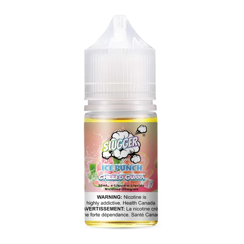 Slugger Ice Punch Series Chilled Guava – 30ml Nic Salt - Vape Product, Vape Product