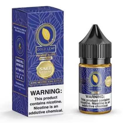 ROYAL OAK SALT BY GOLD LEAF LIQUIDS SALTS 30ML - Vaporworldbd