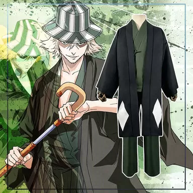Bleach Style Cosplay Costume Urahara Kisuke Costume