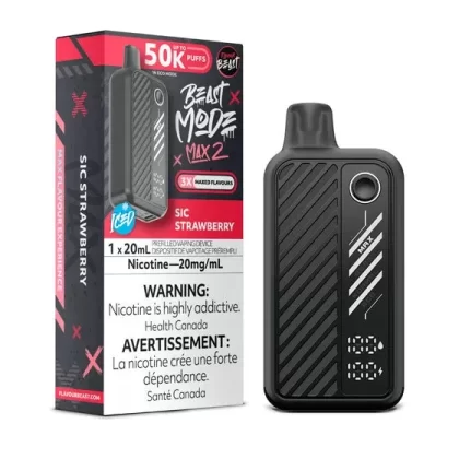Flavour Beast Beast Mode Max 2 Disposable – Sic Strawberry