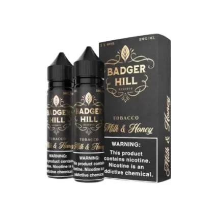Badger Hill Reserve Milk & Honey Tobacco 120ml E-Juice - Eliquidsupply