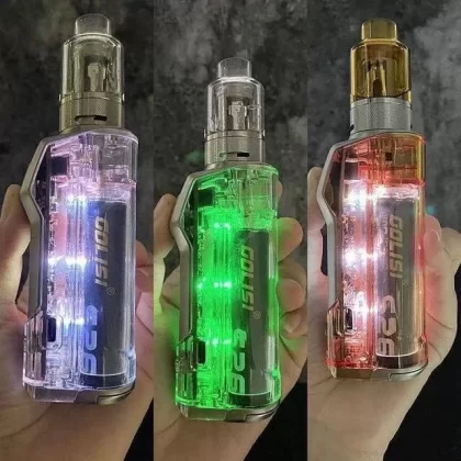 Original 80W Rincoe Jellybox Mini Transparent Box Mod Starter Kit with Jellytank 4.8ml