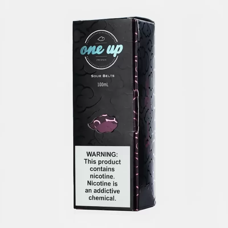 One Up Gold Sour Belts Candy E-liquid 100ml - Image 3