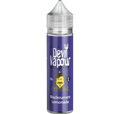 BLACKCURRANT LEMONADE E LIQUID BY DEVIL VAPOUR 50ML 70VG