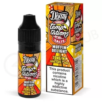 Muffin Delight Nic Salt E-Liquid by Doozy Temptations - Ecigpremium