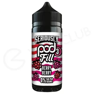 Berry Berry Shortfill E-Liquid by Seriously Pod Fill 3 100ml