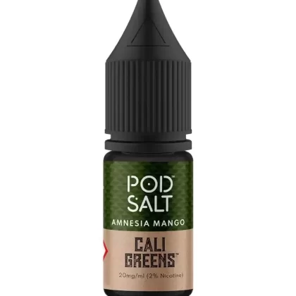 Pod Salt Fusion Cali Greens Amnesia Mango Nic Salt E-Liquid