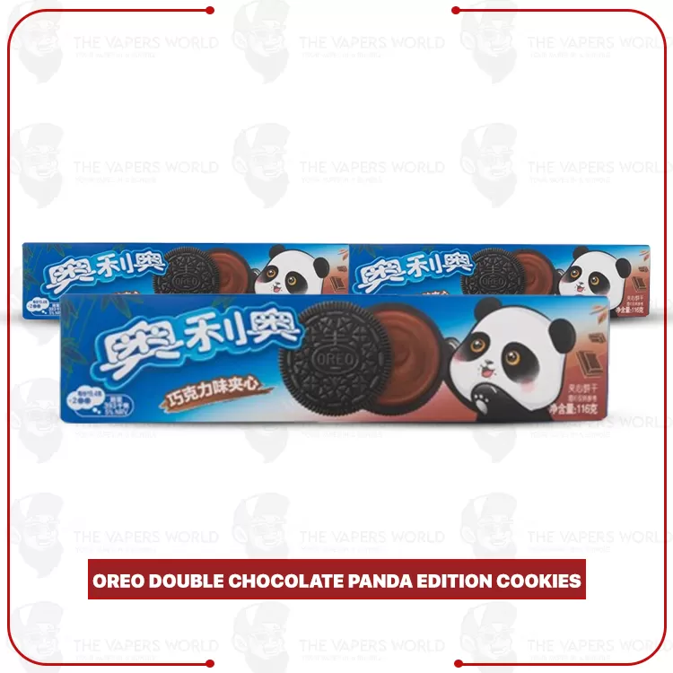 Oreo Double Chocolate Panda Edition Cookies - Thevapersworld
