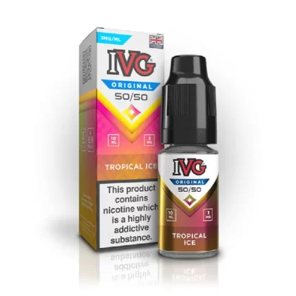 IVG Original 50/50 10ml E-Liquid Tropical Ice - Nicotine strength#3mg>6mg>12mg