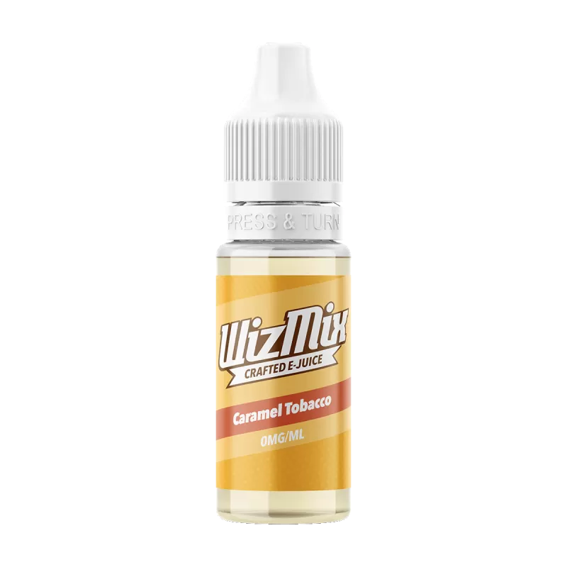 Wizmix Caramel Tobacco (RY4) - 10ml - 12mg - Vape Product (2907CA)