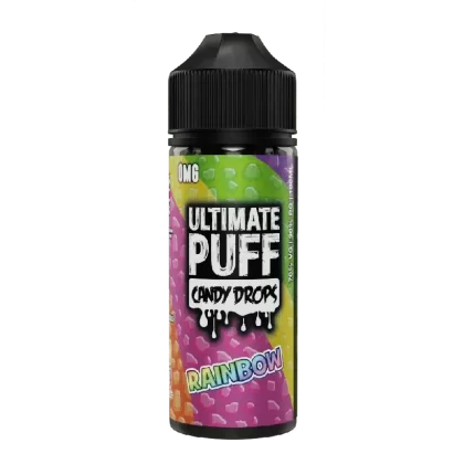 ULTIMATE PUFF CANDY DROP RAINBOW 100ML SHORTFILL E-LIQUID