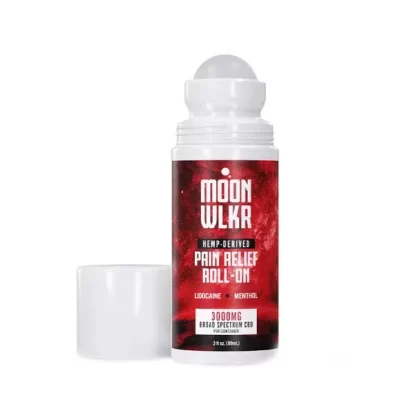 Moonwlkr – CBD Topical – Lidocaine & Menthol Pain Relief Roll-On – 3000mg