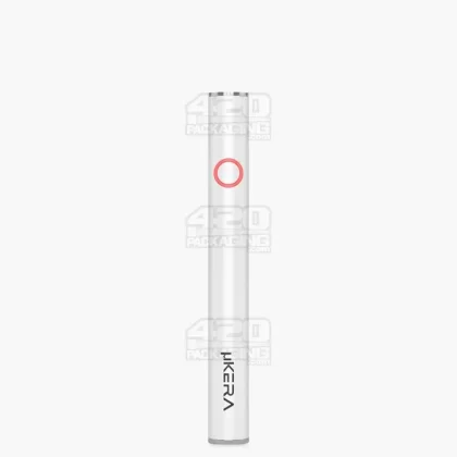 Variable Voltage Soft Touch Vape Battery | 320mAh – White – 160 Count