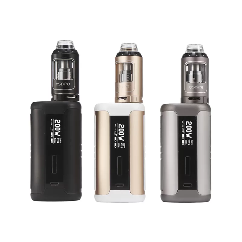 Aspire Speeder 200w TC Kit with Athos Tank (4ML) - 4ml / Champagne gold
