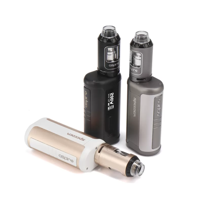 Aspire Speeder 200w TC Kit with Athos Tank (4ML) - 4ml / Champagne gold - Image 2