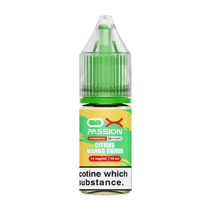 Citrus Mango Guava OX Passion Nic Salt - 10mg - Vape Product