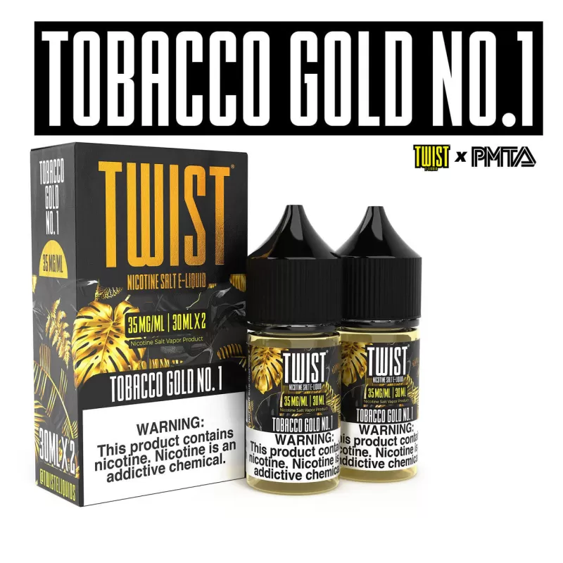 TWIST Salt Nic Premium E-Liquid 30ml 2pk - Frosted Amber / 50mg - Skullvaping - Image 3