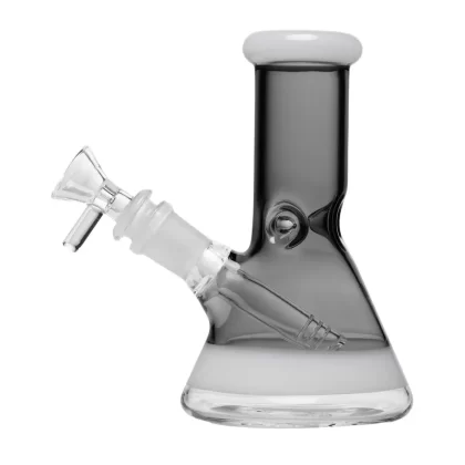 Human Grade | 6 Inch Beaker - Color#Clear>Lavender>Light Blue>Smoke>Yellow/Smoke>Smoke/Yellow>Smoke/White