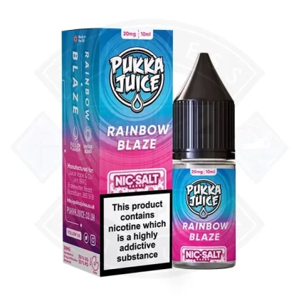 Pukka Juice – Nic Salt Rainbow Blaze 10ml E-liquid