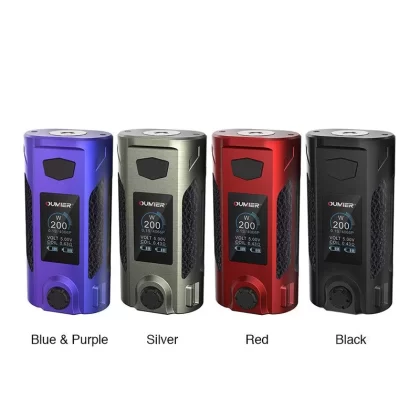 Oumier Rudder 200W TC Box Mod - Black
