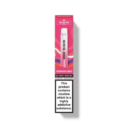 Strawberry Burst Ske Crystal Pro 600 Prefilled Pod Kit - Ejuicewarehouse