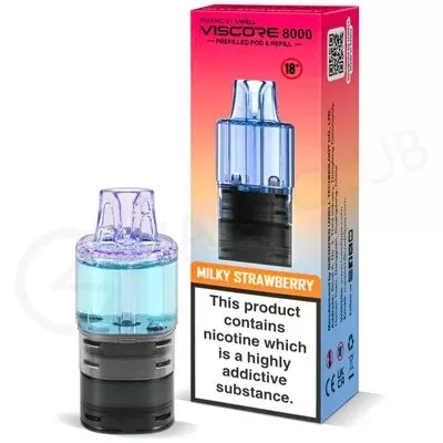 Milky Strawberry Uwell Viscore Refill Pack
