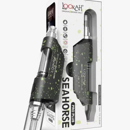 Lookah Seahorse Pro Plus - Color#Black Green>Green>Purple