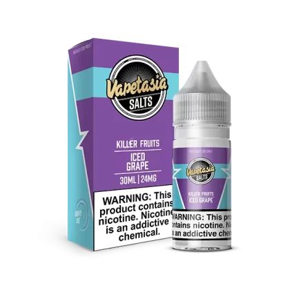 Vapetasia Killer Fruits Salt Iced Grape eJuice - Vape Product; Vape Product, Vape Product (6D5021) (6D5021)