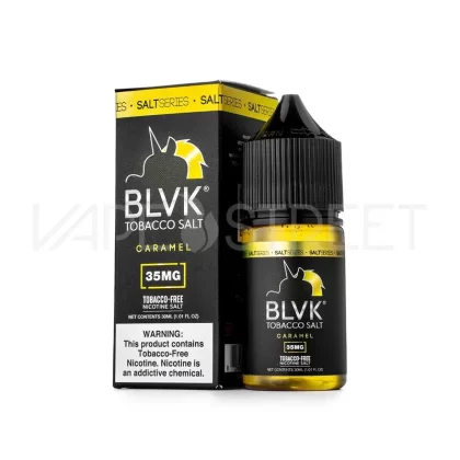 BLVK Tobacco Caramel Salt Nic TFN (30ml) - Vape Product, Vape Product (6FA97E)