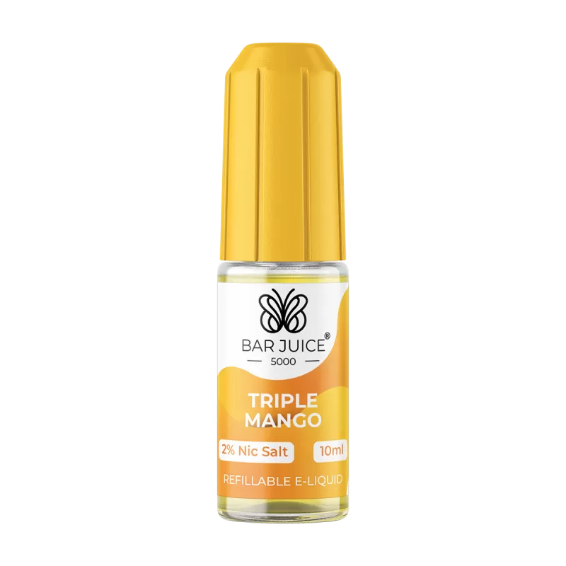 Triple Mango Nic Salt by Bar Juice 5000 - 5mg - Vape Product - Image 2