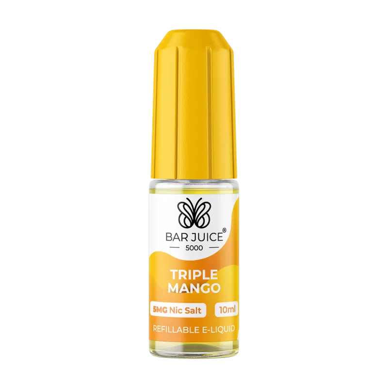 Triple Mango Nic Salt by Bar Juice 5000 - 5mg - Vape Product - Image 3