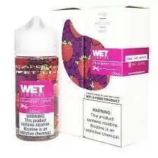 WET LIQUIDS Strawberry Grape E-liquid 100ml - Vape Product, Vape Product