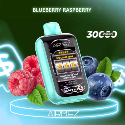 Airmez Matrix Pro 30000 Puffs – Blueberry Raspberry - Ozvapeone (E1E20C)