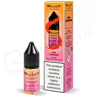 Pink Lemonade Nic Salt E-Liquid by Elux Legend - Ecigpremium