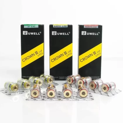 Uwell Crown III Coils – Pack of 4 Replacement Coils