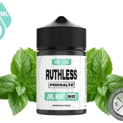 JWL Mint On Ice Ruthless Essentials Pod Salt 60ml