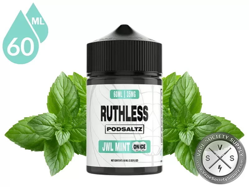 JWL Mint On Ice Ruthless Essentials Pod Salt 60ml