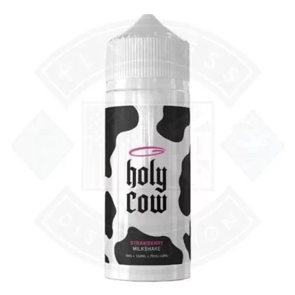 Holy Cow – Strawberry Milkshake 0mg 100ml Shortfill