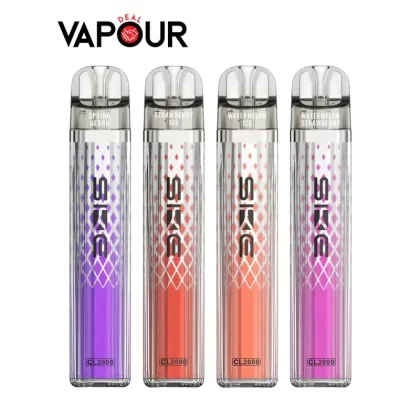 SKE Crystal CL2000 Pod Kit - 10 Pack - Blueberry Raspberry - 10 Pack