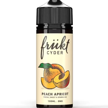 Frukt Cyder Peach Apricot 120ml E Liquid - 0mg
