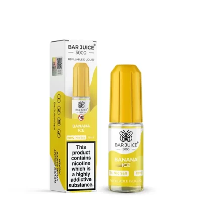 Bar Juice 5000 Banana Ice Nic Salt - Nicotine Strength#10mg>20mg>5mg