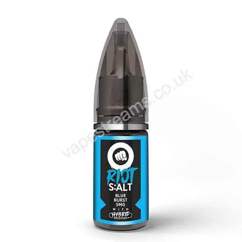 Blue Burst Hybrid Nicotine Salt E-Liquid by Riot S:alt - Vapestreams Co